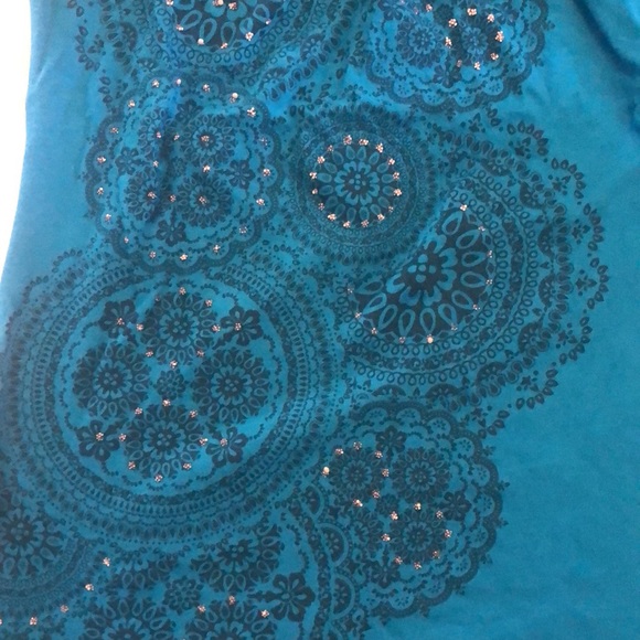 Blue y2k tee - Picture 2 of 3